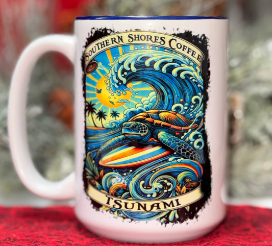 Tsunami Coffee Mug