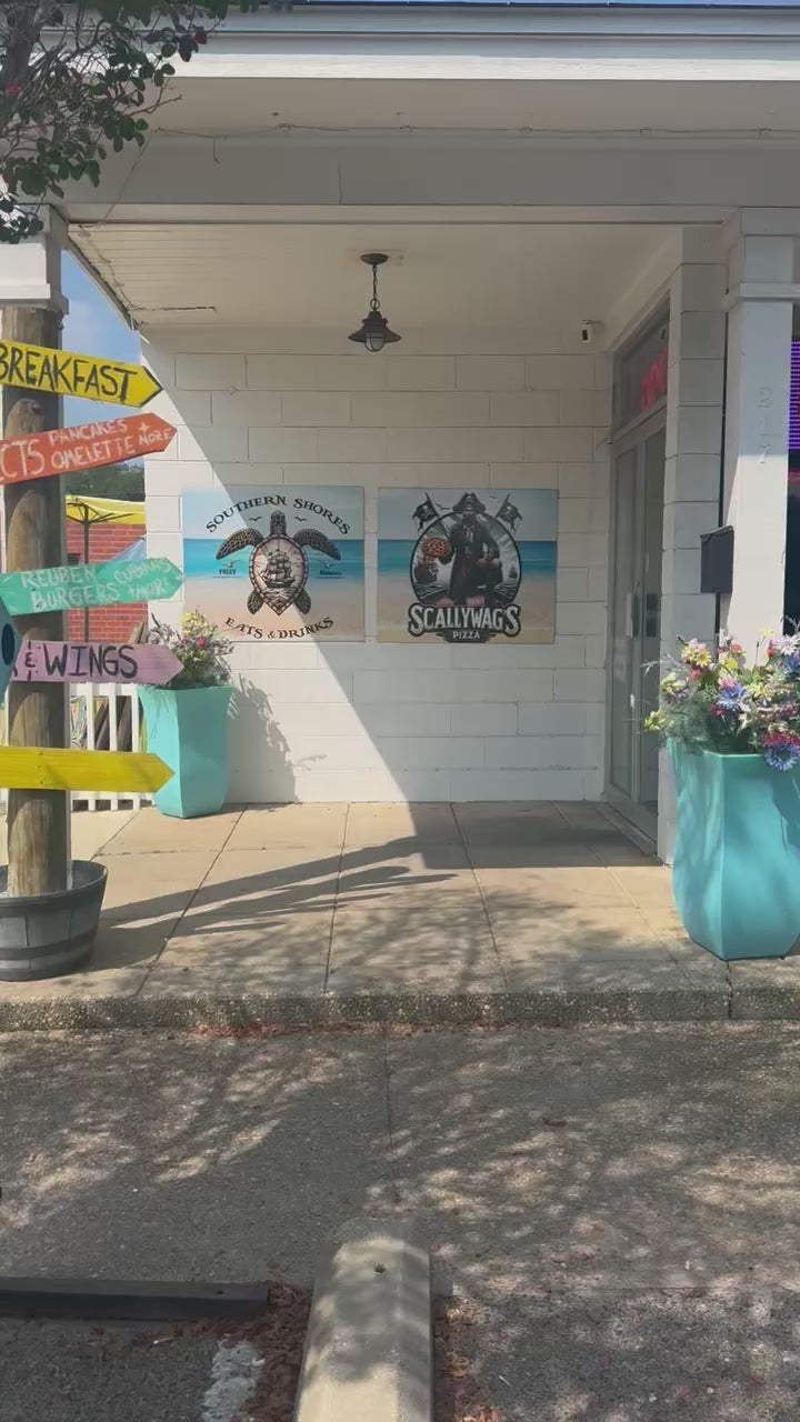 Walk through tour video of Scallywags restaurant. 